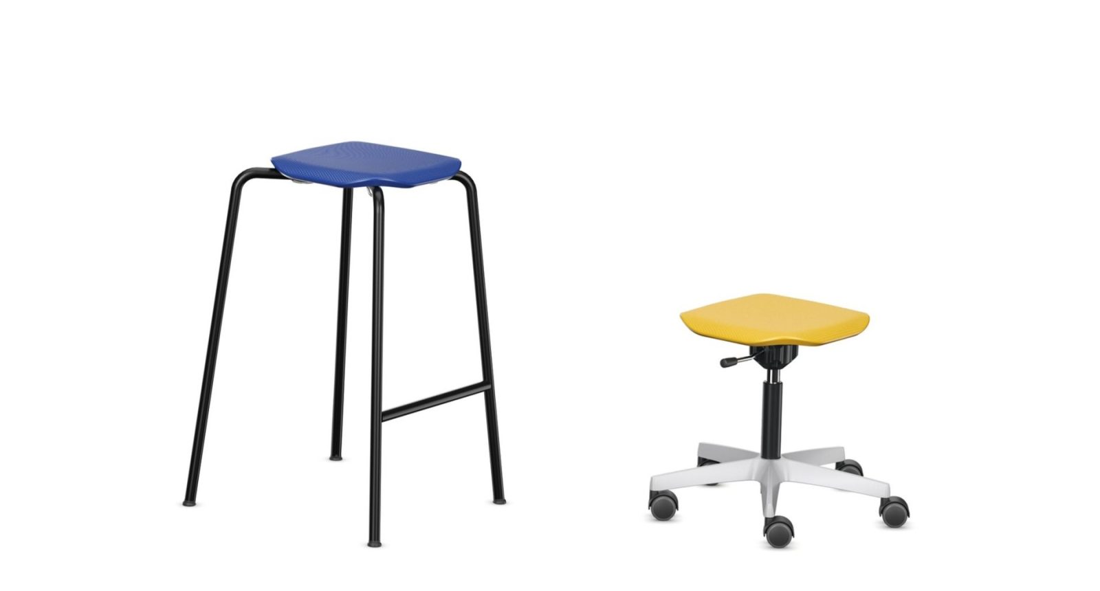 JUMPER Air Stool augstā taburete, mobila taburete ar regulējamu augstumu
